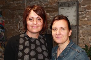 Mathilde et Sylvie, fleuristes ptofessionnelles Au Vertige à Nantes